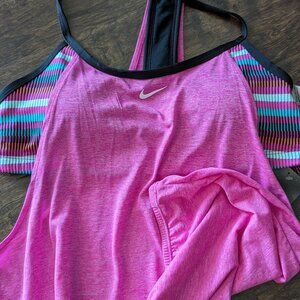 Nike Dual Layered Tankini Top Size Large - Women's Swimwear
